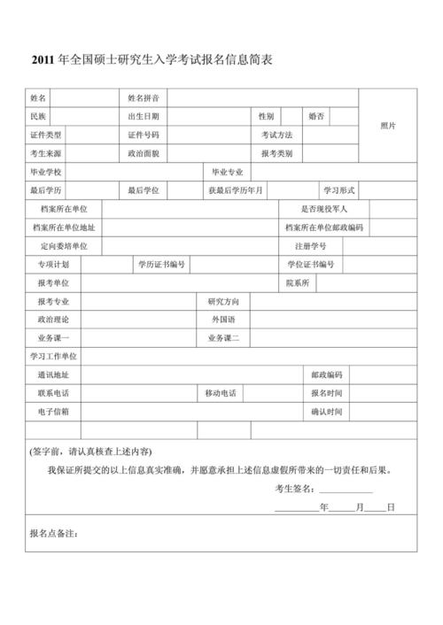 往届研究生考试带什么，考研往届生需要准备的材料-第4张图片-优浩百科