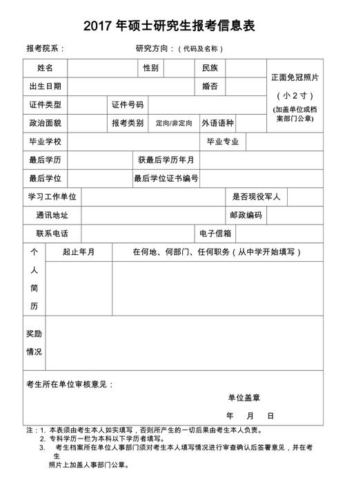 研究生考试怎么填信息，研究生考试怎么填信息表-第5张图片-优浩百科