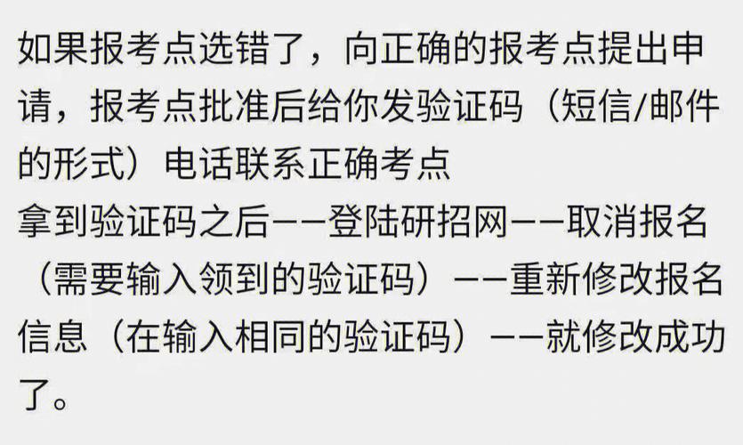 考研考试地点怎么修改，考研报名怎么改考点-第4张图片-优浩百科