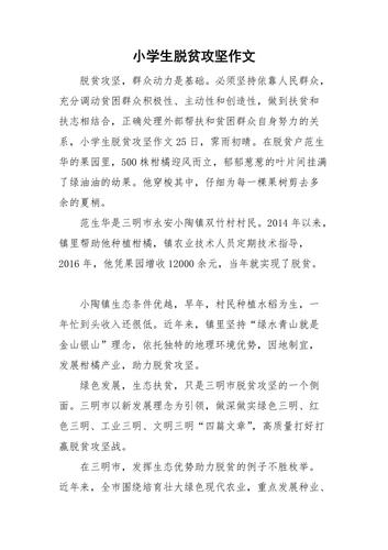 中央扶贫政策论文，2020扶贫论文-第4张图片-优浩百科