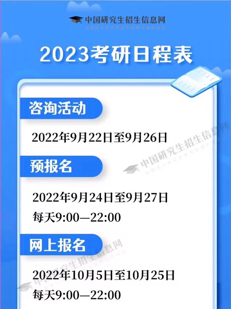 考研考试什么时候开始，考研考试是什么时候-第8张图片-优浩百科