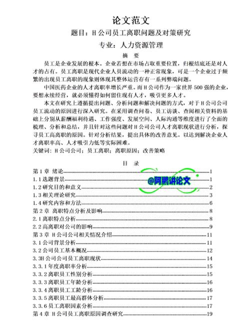 人力资源会计英语论文，人力资源英语论文3000字-第4张图片-优浩百科